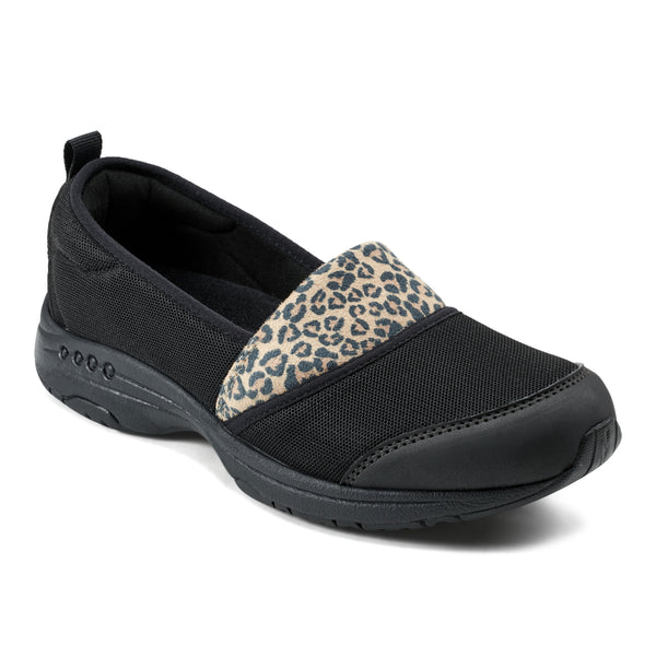 easy spirit Twist Slip On Sneakers Black/Leopard