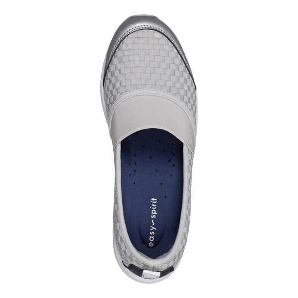 Easy Spirit Twist Slip On Sneakers Grey Woven