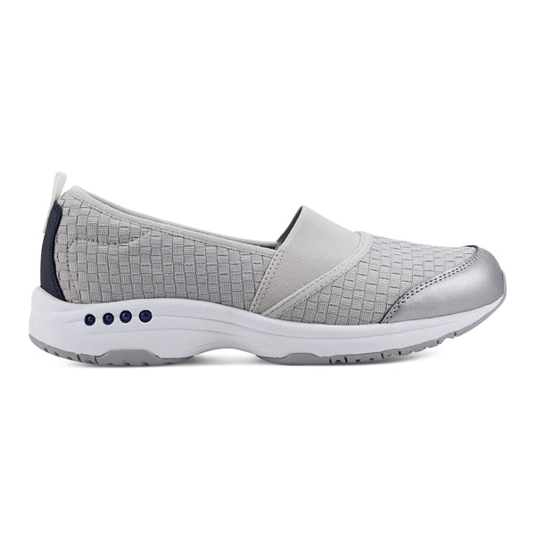 Easy Spirit Twist Slip On Sneakers Grey Woven