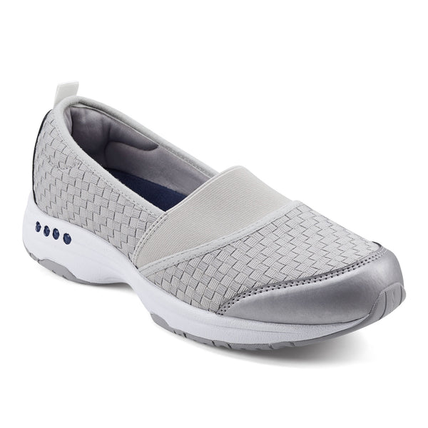 easy spirit Twist Slip On Sneakers Grey Woven