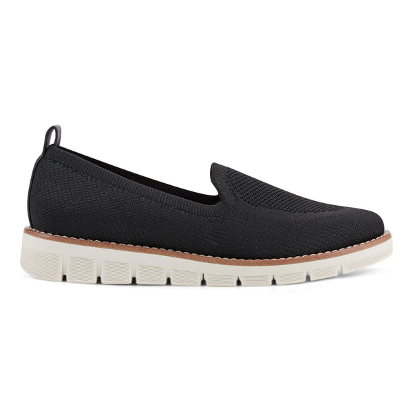 Easy Spirit Valina Casual Slip On Flats Black