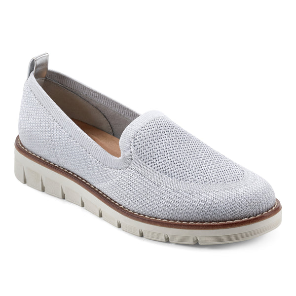 easy spirit Valina Casual Slip On Flats Light Grey