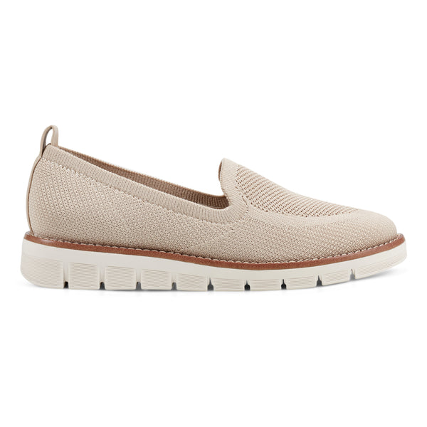 Easy Spirit Valina Casual Slip On Flats Natural