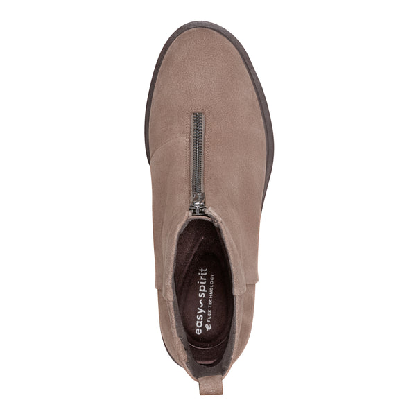 Easy Spirit Vasso Casual Booties Taupe Suede