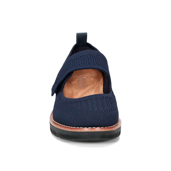 Easy Spirit Venna Casual Mary Jane Flats Navy