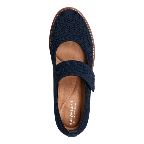 Easy Spirit Venna Casual Mary Jane Flats Navy