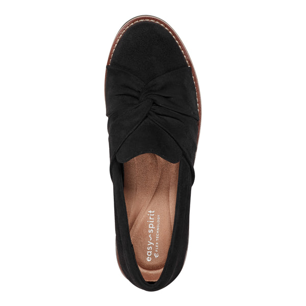Easy Spirit Vitalia Knotted Slip On Loafers Black