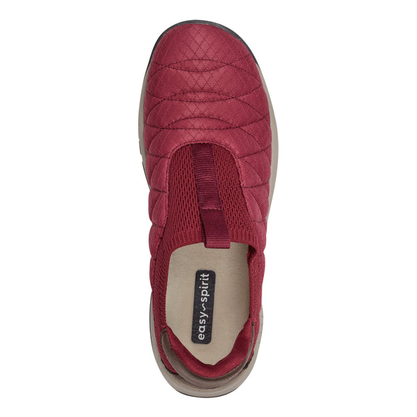 Easy Spirit Wallis Casual Slip On Shoes Red Mesh