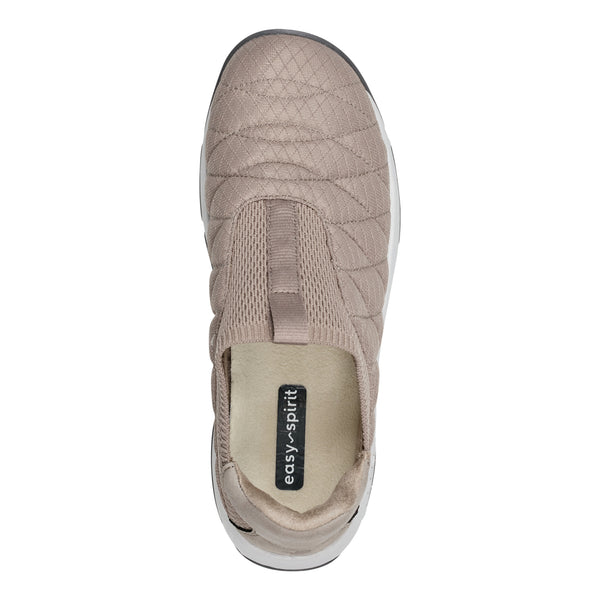 Easy Spirit Wallis Casual Slip On Shoes Taupe Mesh