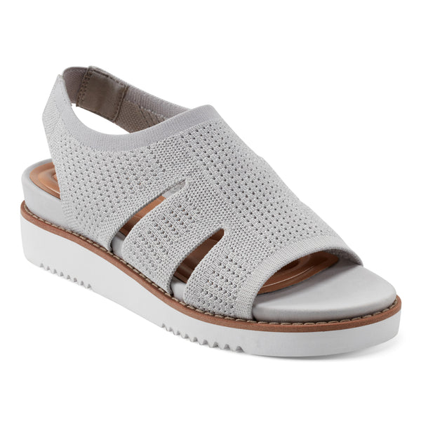 easy spirit Winslow Flat Sandals Light Grey