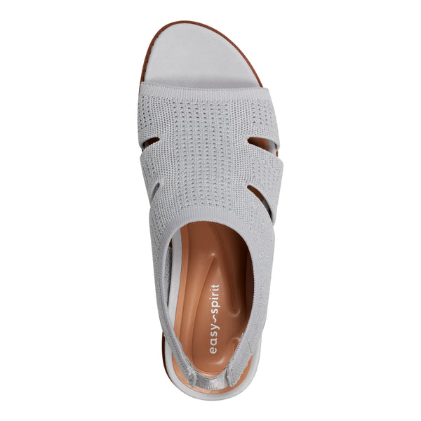 Easy Spirit Winslow Flat Sandals Light Grey