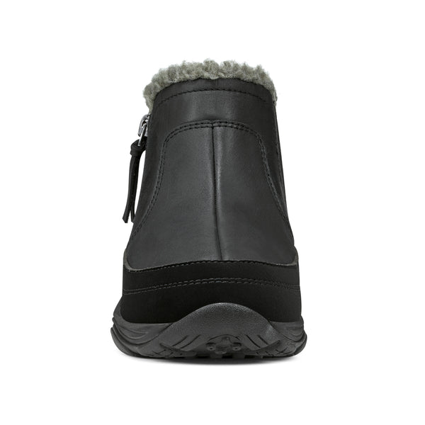 Easy Spirit Epic Cold Weather Booties Black Leather