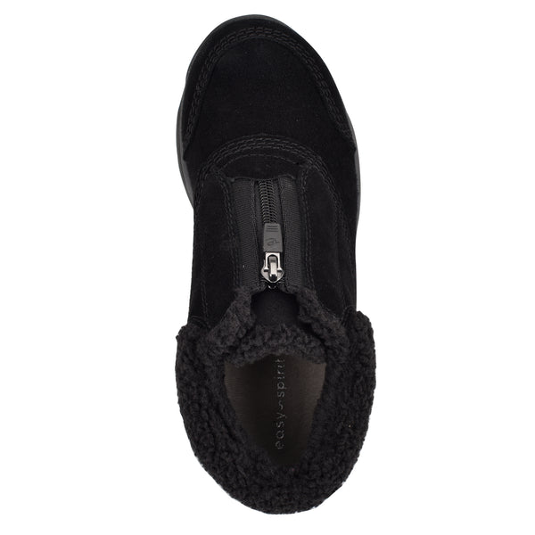 Easy Spirit Exclaim Cold Weather Booties Black Suede