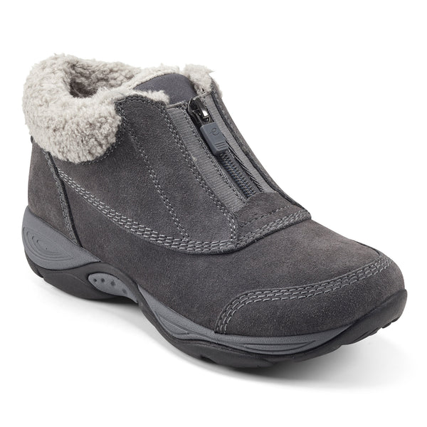easy spirit Exclaim Cold Weather Booties Grey Suede