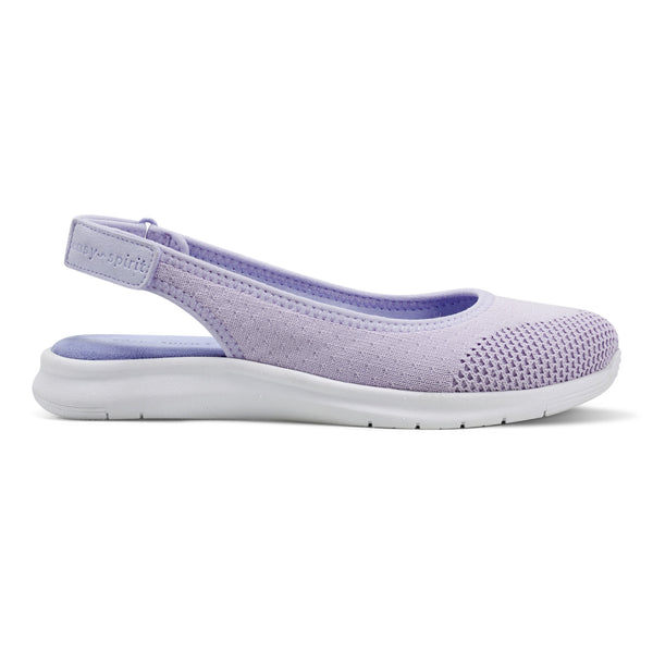 Easy Spirit Gracee Slingback Walking Shoes Medium Purple
