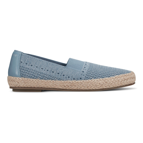 Easy Spirit Hassie Slip On Casual Espadrilles Medium Blue