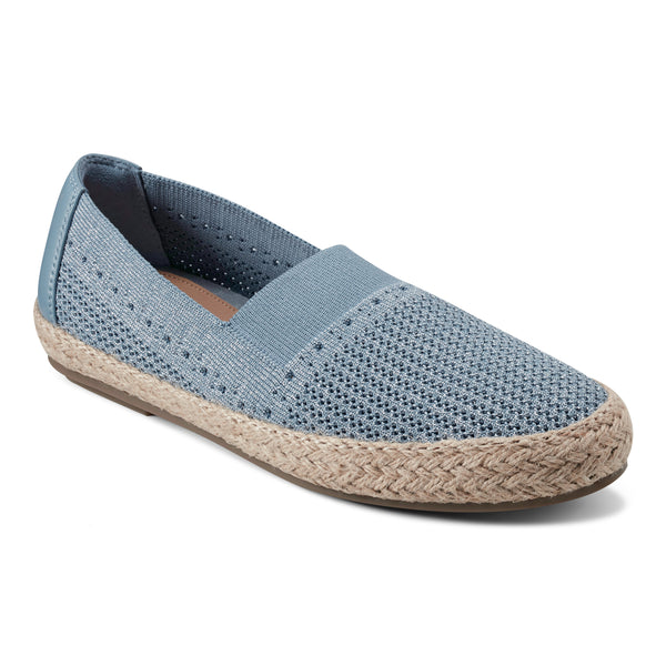 easy spirit Hassie Slip On Casual Espadrilles Medium Blue