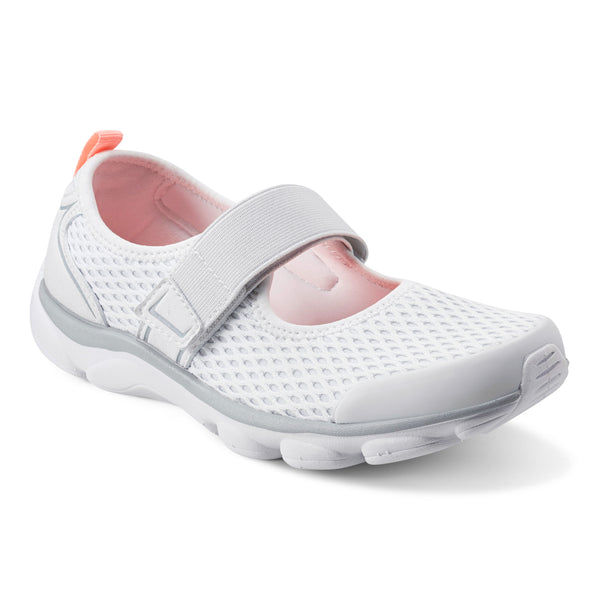 Easy Spirit Realive Mary Jane Walking Shoes Light Grey