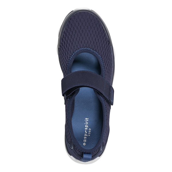 Easy Spirit Realive Mary Jane Walking Shoes Navy Mesh