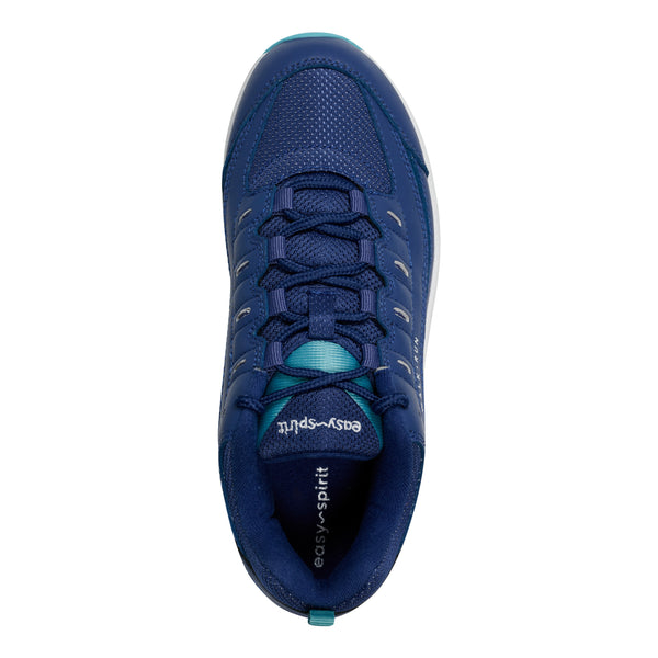Easy Spirit Romy Walking Shoes Navy/Light Blue Leather