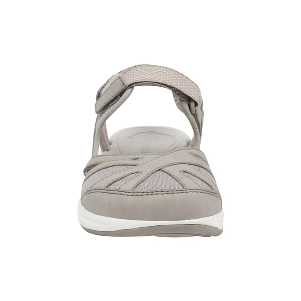 Easy Spirit Splash Flat Hiking Sandals Khaki Multi Nubuck