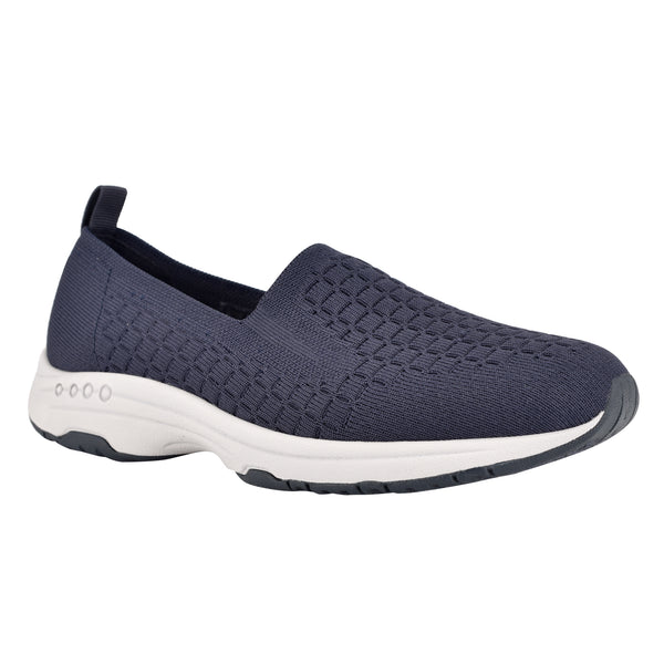 easy spirit Tech Eco Slip On Sneakers Navy Recycled Knit