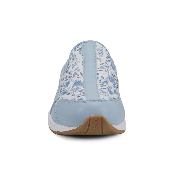 Easy Spirit Traveltime Clogs Light Blue Prairie Floral