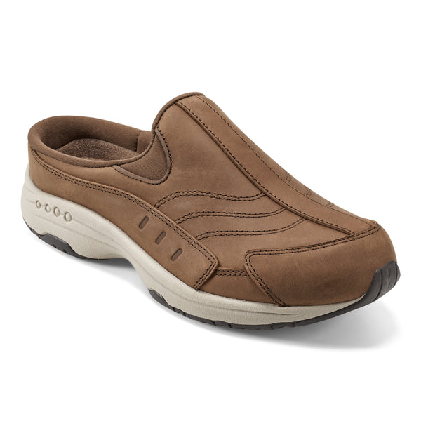 easy spirit Traveltime Clogs Medium Natural Leather