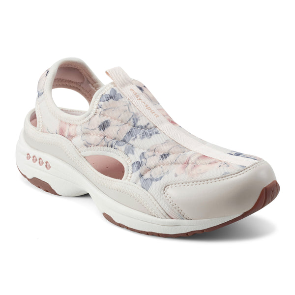 easy spirit Trina Slip On Walking Shoes Ivory Floral