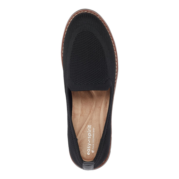 Easy Spirit Valina Casual Slip On Flats Black/Black